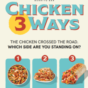 Chicken 3 Ways Lolli